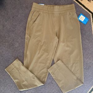 Columbia Pleasant Creek Core Pant Omni-Shield Small Olive Green